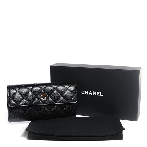 chanel large flap wallet